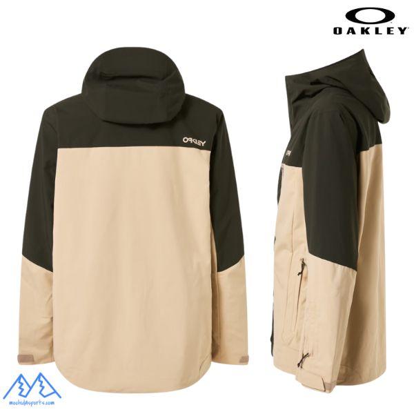オークリー スキージャケット スキーウェア カーキ ベージュ OAKLEY TNP TBT Shell Jacket HUMUS / NEW DARK BRUSH FOA404736 9WS | OAKLEY | 01