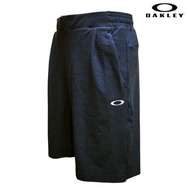 OAKLEY（オークリー） テックコールド 接触冷感 ハーフパンツ ネイビー