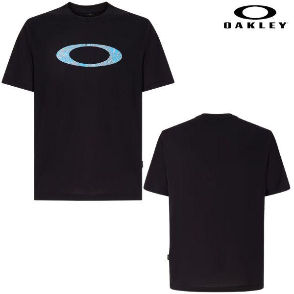 オークリー Tシャツ ブラック アイコンロゴ 吸汗速乾 UVカット OAKLEY Mtl Ellipse Sun Tee FOA405411 02E｜msp-net｜03