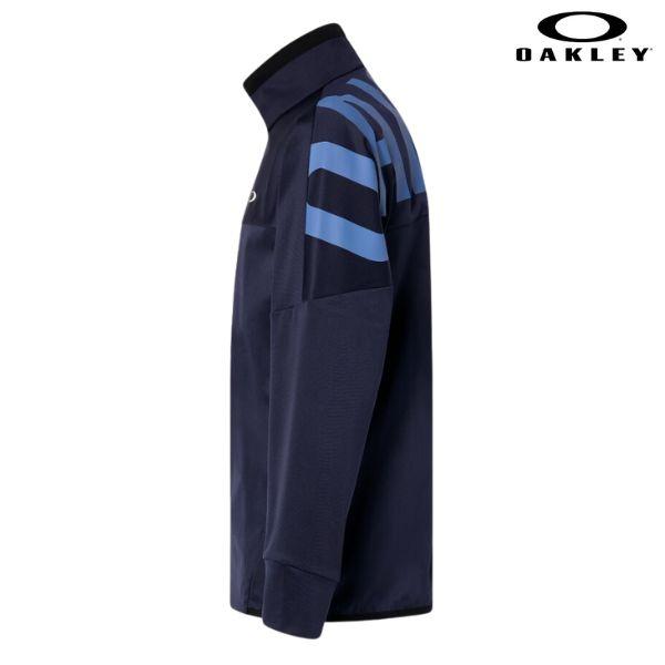 オークリー トレーニング ウェア 上下セット ネイビー OAKLEY Enhance Tech Jersey Jacket & Pants 13.7 FATHOM FOA405786-FOA405841-6AC | OAKLEY | 03