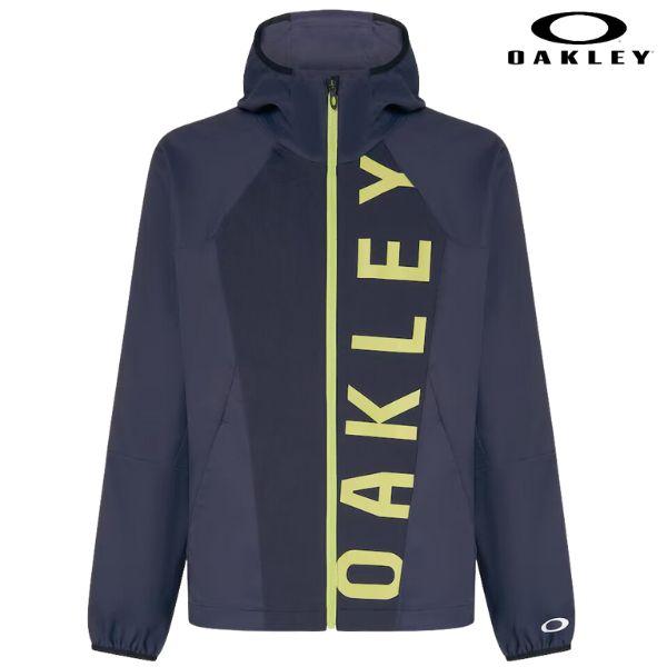 OAKLEY（オークリー） クロス ウーブン ジャケット ネイビー OAKLEY