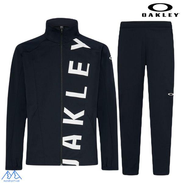 オークリー トレーニング ウェア 上下セット ジャケット パンツ ブラック OAKLEY ENHANCE TECH JERSEY JACKET + PANTS 14.7 BLACKOUT FOA406928 FOA406970 02E | OAKLEY