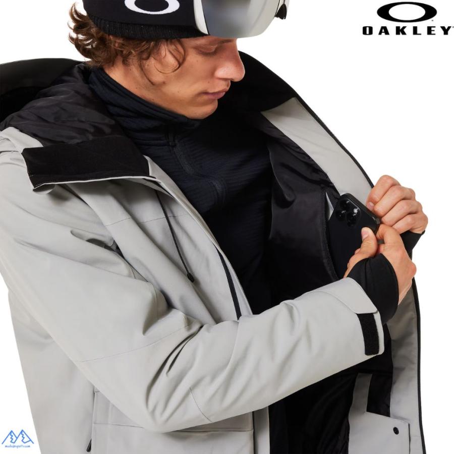 OAKLEY（オークリー） スキージャケット スキーウェア グレー OAKLEY