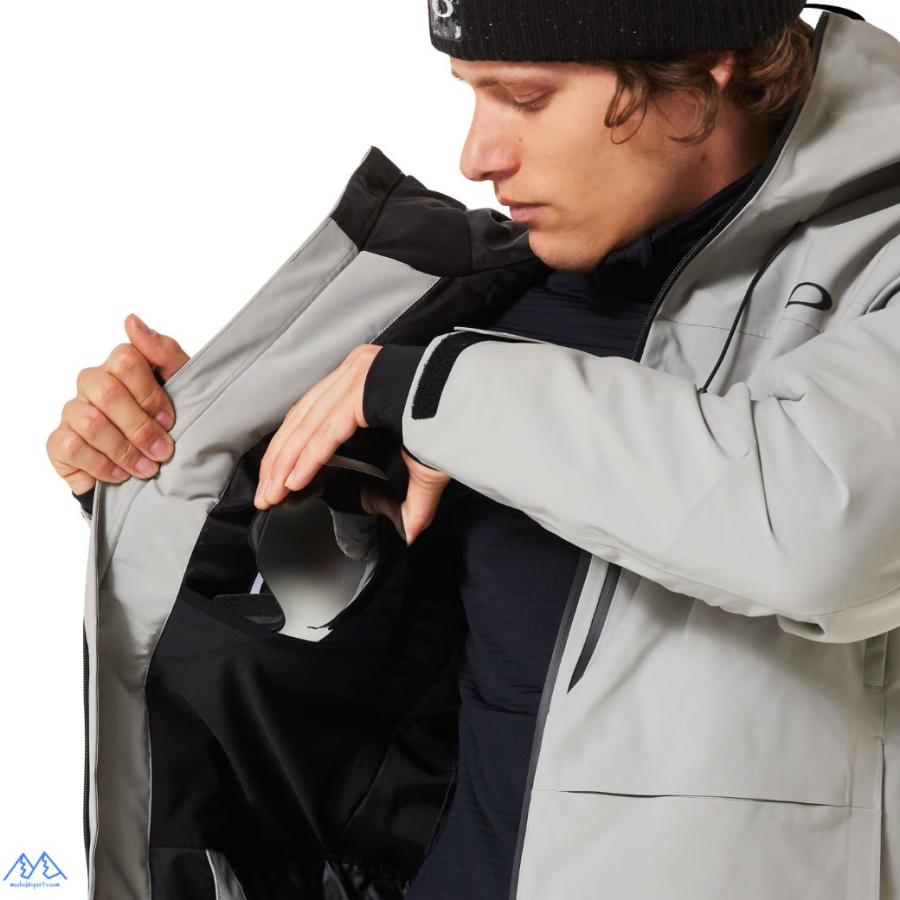 OAKLEY（オークリー） スキージャケット スキーウェア グレー OAKLEY