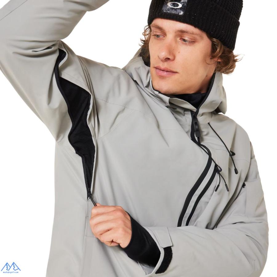 OAKLEY（オークリー） スキージャケット スキーウェア グレー OAKLEY