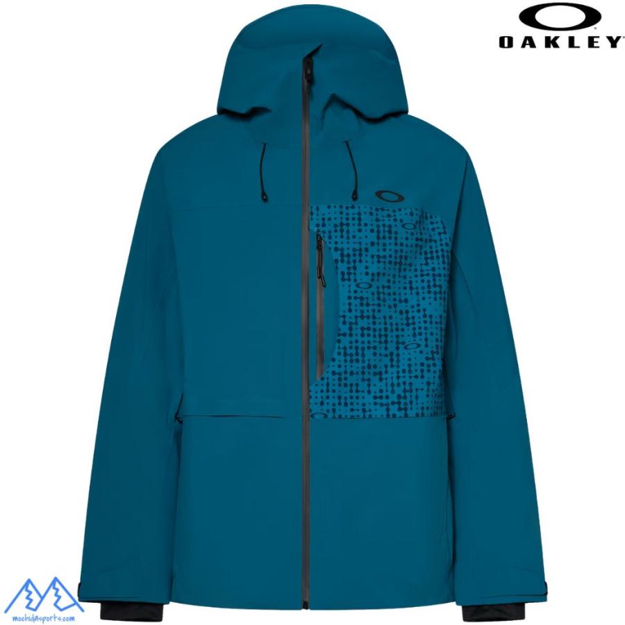 OAKLEY（オークリー） スキージャケット スキーウェア グリーンブルー
