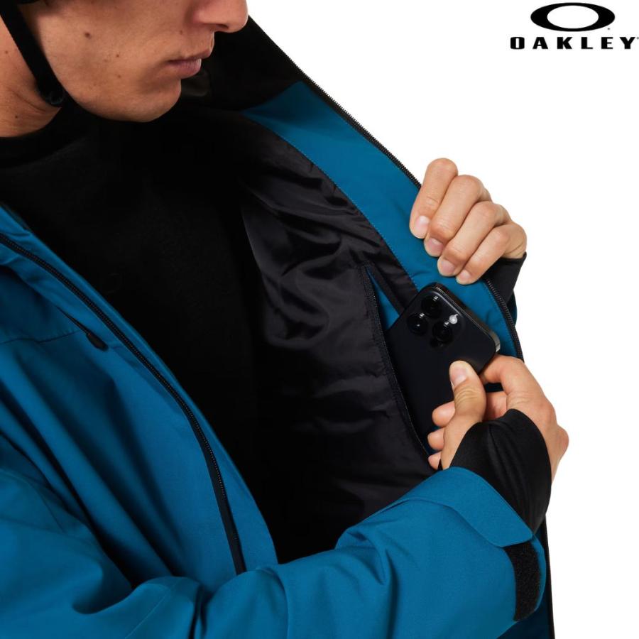 OAKLEY（オークリー） スキージャケット スキーウェア グリーンブルー