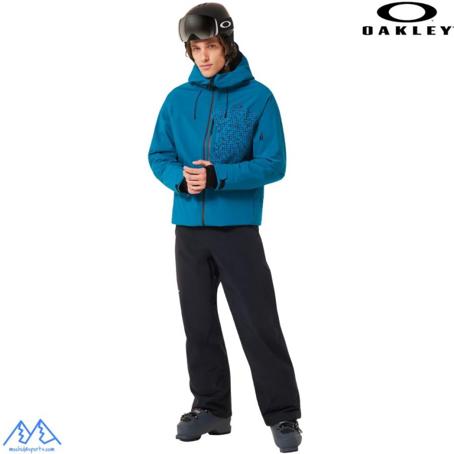 OAKLEY（オークリー） スキージャケット スキーウェア グリーンブルー