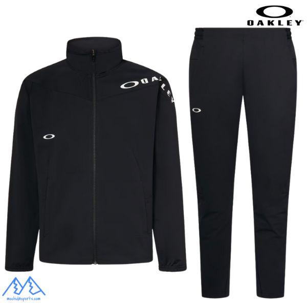 オークリー トレーニング ウェア 上下セット 吸汗速乾 ジャケット パンツ ジャージ ブラック OAKLEY ENHANCE TECH JERSEY JACKET 15.0 / PANTS 15.0 BLACKOUT | OAKLEY