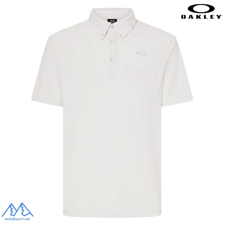 OAKLEY（オークリー） 半袖 ポロシャツ スチールグレー 吸汗速乾性
