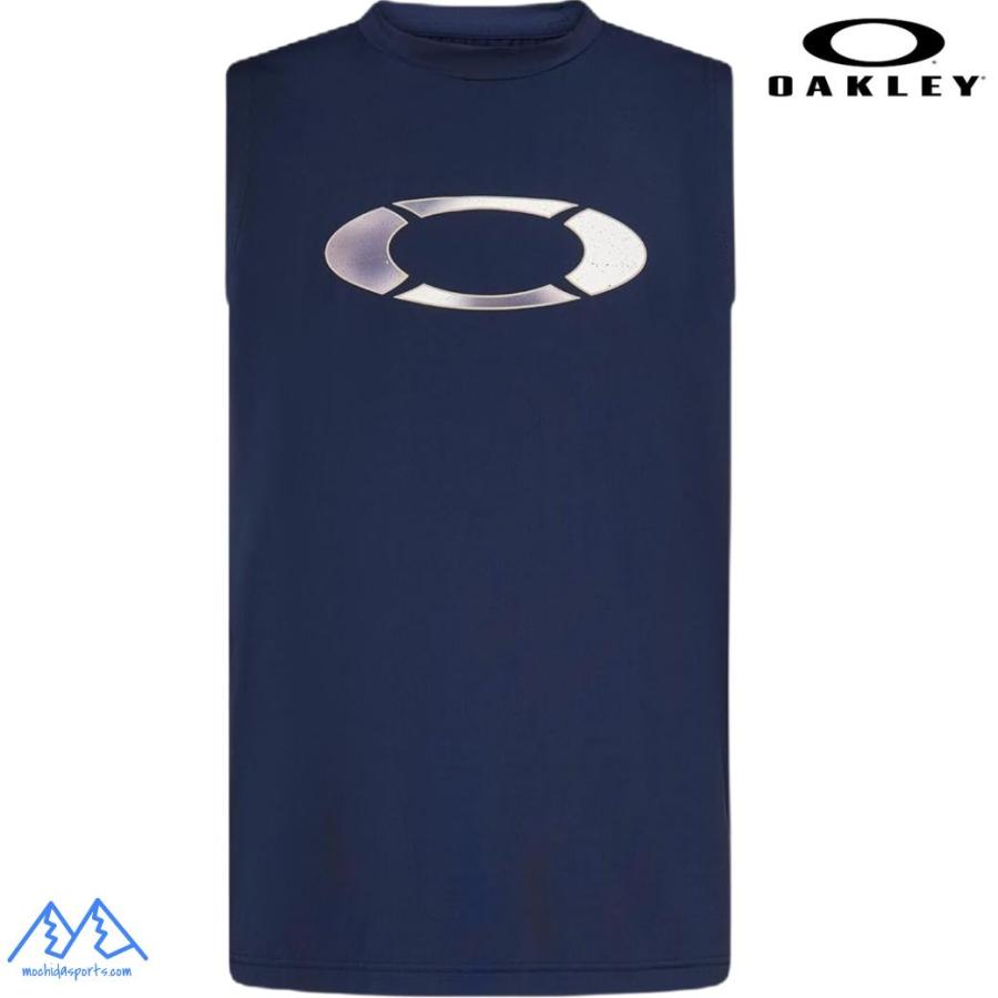 OAKLEY（オークリー） タンクトップ ノースリーブ シャツ ネイビー 