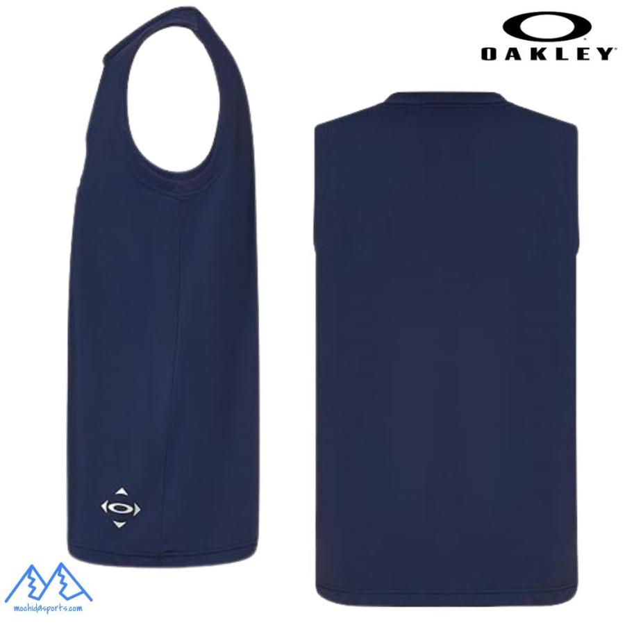 OAKLEY（オークリー） タンクトップ ノースリーブ シャツ ネイビー 
