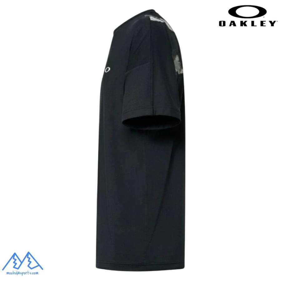 OAKLEY オークリー Tシャツ ブラック 吸汗速乾 高機能 伸縮素材