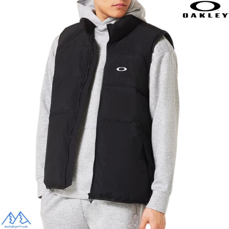 OAKLEY（オークリー） 中綿入 保温 軽量 撥水 ベスト ブラック OAKLEY