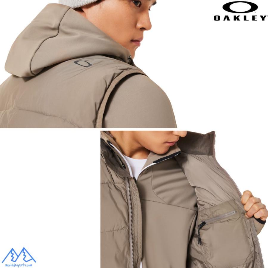 OAKLEY（オークリー） 中綿入 保温 軽量 撥水 ベスト バーク OAKLEY
