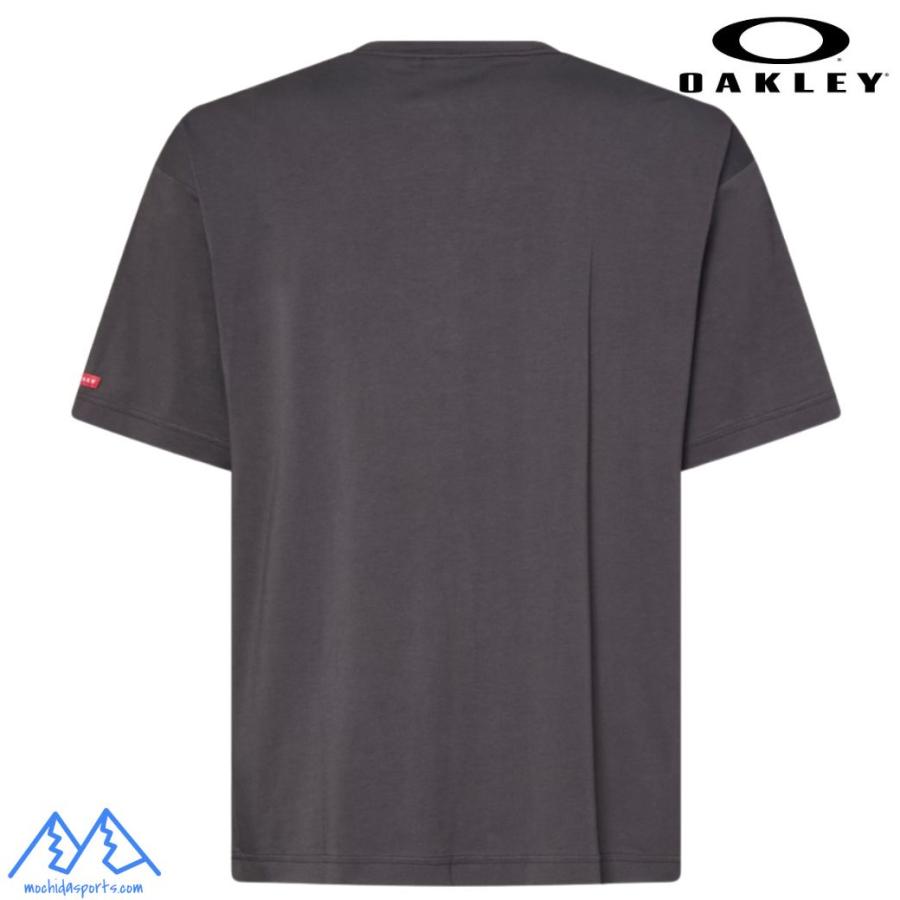 Oakley ブラック シャツ OAKLEY（オークリー） Tシャツ シャドウブラック 吸汗速乾 ストレッチ