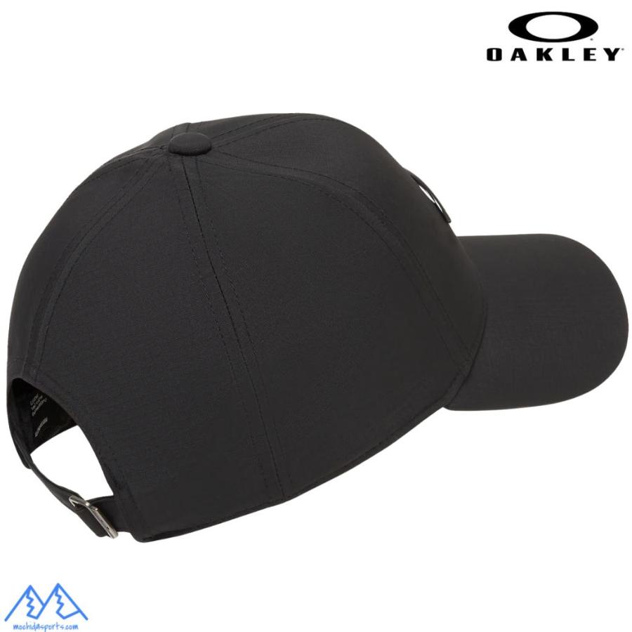 オークリー キャップ ブラック OAKLEY Essential Bg Metal Logo Cap 25.0 BLACKOUT FOS902033 02E | OAKLEY | 01