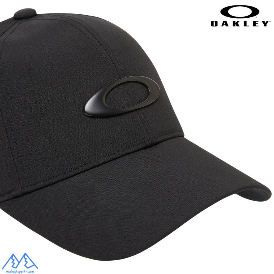 オークリー キャップ ブラック OAKLEY Essential Bg Metal Logo Cap 25.0 BLACKOUT FOS902033 02E | OAKLEY | 02