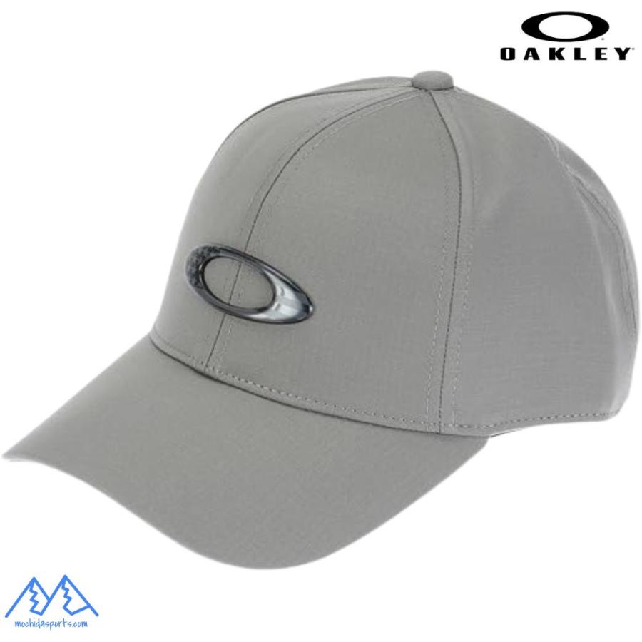 オークリー キャップ グレー OAKLEY Essential Bg Metal Logo Cap 25.0 GRIGIO SCURO FOS902033 23Q | OAKLEY
