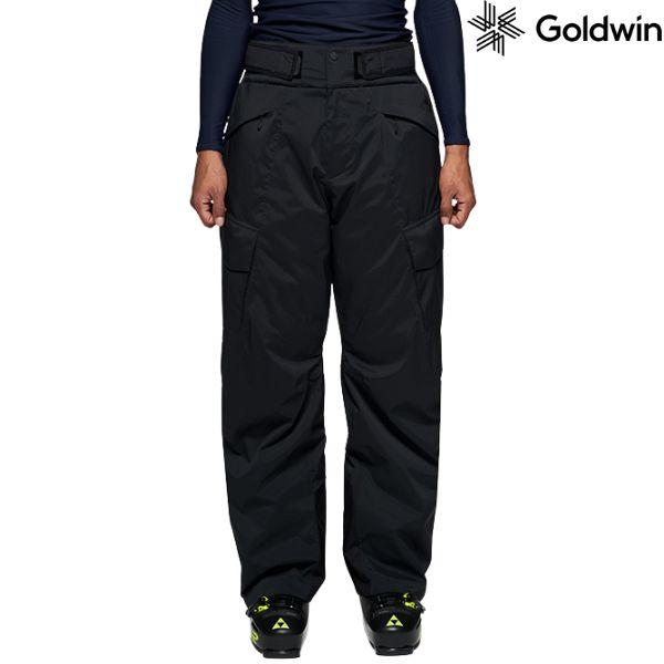 ゴールドウイン スキーパンツ ブラック Lサイズ Goldwin G-Solid Color Cargo Wide Pants BK G33357-BK | GOLDWIN
