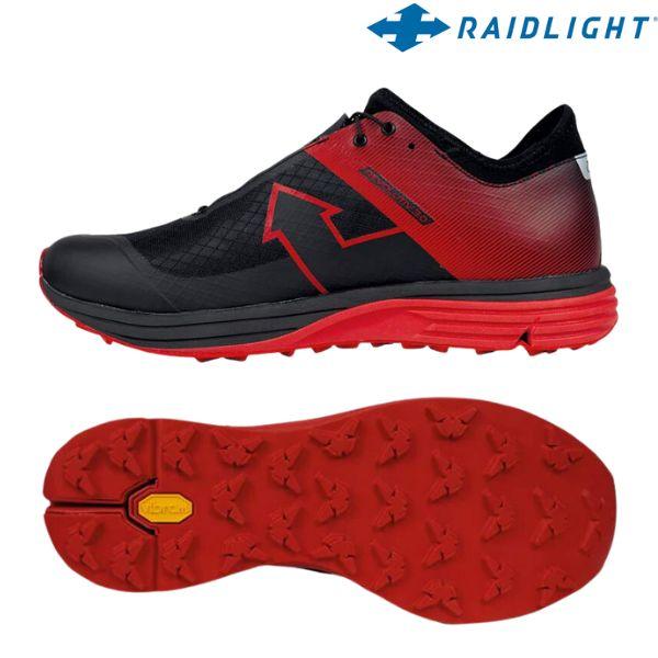 レイドライト トレイルランニング シューズ RAIDLIGHT REVOLUTIV 3.0 SHOES レボルティブ 3.0 BLACK/RED GNLM200 L30 |  | 01