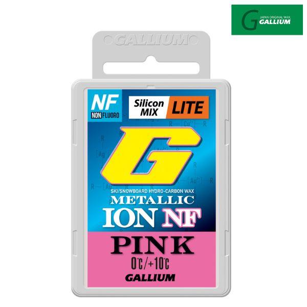 ガリウム メタリックイオン NF ライト フッ素不使用 スキーワックス METALLIC ION LITE NF PINK GS5020 | GALLIUM