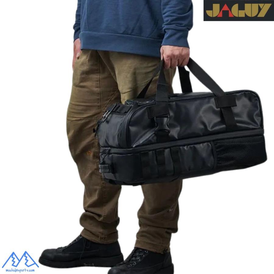 ヤガイ スキー ブーツバッグ ヘルメット バックパック オールインワン 3ウェイギアバック 35L ブラック JAGUY BLACK LINE ALL IN ONE 3WAY GEAR BAG JAG2006の画像