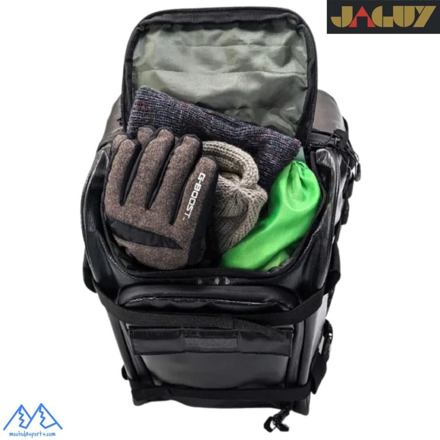 ヤガイ スキー ブーツバッグ ヘルメット バックパック オールインワン 3ウェイギアバック 35L ブラック JAGUY BLACK LINE ALL IN ONE 3WAY GEAR BAG JAG2006の画像