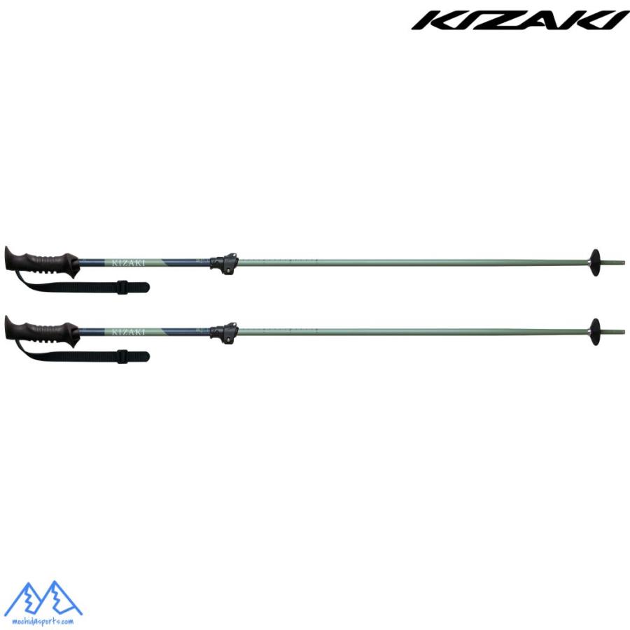 KIZAKI（キザキ） ストック サイズ調整式 スキーポール シルビック TL