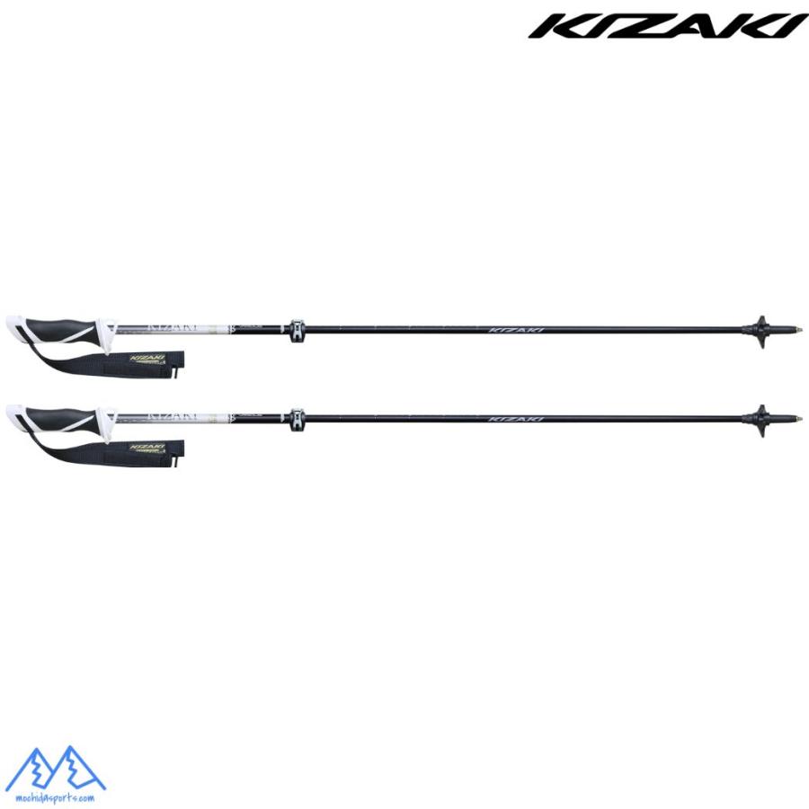 新品未使用 保管品 KIZAKI SL ポール 120cm KIZAKI（キザキ） ストック サイズ調整式 スキーポール バリアス TL14