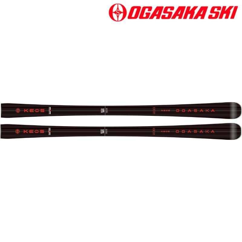 オガサカ スキー KEO'S ケオッズ KS-AP/BK ブラック スキー単体 OGASAKA KS AP | OGASAKA