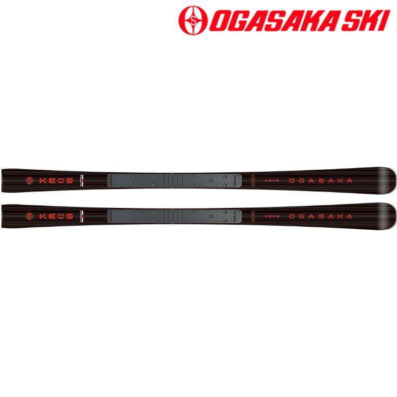 オガサカ スキー KEO"S ケオッズ KS-AP/BK ブラック + SR585 プレートセット OGASAKA KS AP | OGASAKA