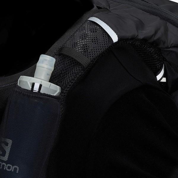 サロモン ランニング バックパック ブラック SALOMON AGILE 6 SET Black ランニングバッグ トレラン  LC1305500 | SALOMON | 02