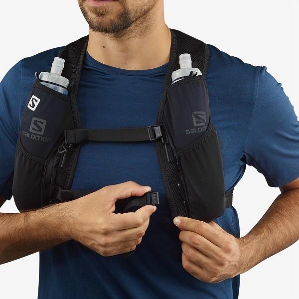 Salomon AGILE2 running vest トレラン ザック SALOMON サロモン ランニング バックパック ブラック AGILE 2
