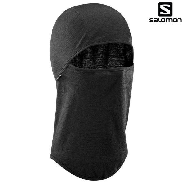 サロモン バラクラバ フェイスマスク ブラック SALOMON BALACLAVA DEEP BLACK  LC1897300 | SALOMON