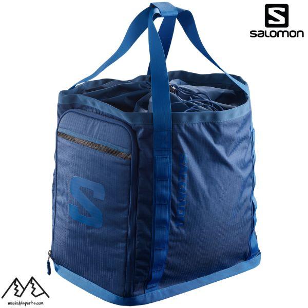 サロモン スキー ギアバッグ スキー用バッグ ブルー SALOMON EXTEND MAX GEARBAG NAUTICAL BLUE/NAVY PEONY LC1921800 | SALOMON