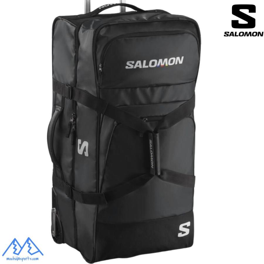 サロモン キャスターバッグ キャリーバッグ ブラック 100L SALOMON RACE TRIP CONTAINER BLACK LC2156800 | SALOMON | 01