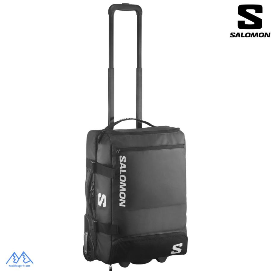 サロモン キャスターバッグ キャリーバッグ ブラック 33L 機内持ち込み可 SALOMON RACE TRIP CABIN CONTAINER BLACK LC2156900 | SALOMON