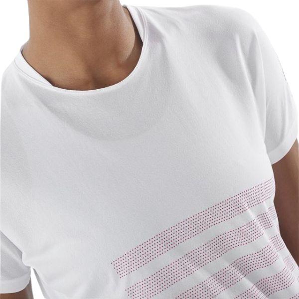 サロモン レディース ランニング Tシャツ ホワイト SALOMON SENSE AERO GRAPHIC WHITE B.PURPLE 女性用 トレラン ランニング  LC2190100 | SALOMON | 02