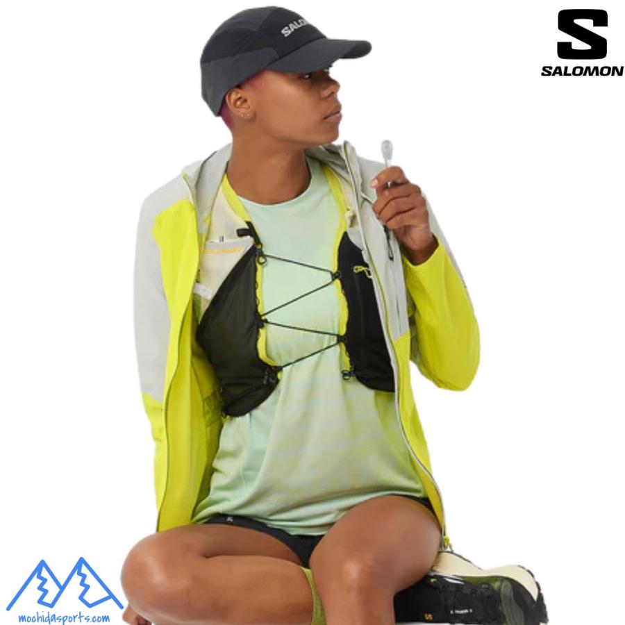 SALOMON（サロモン） 軽量 ランニング キャップ ブラック SALOMON