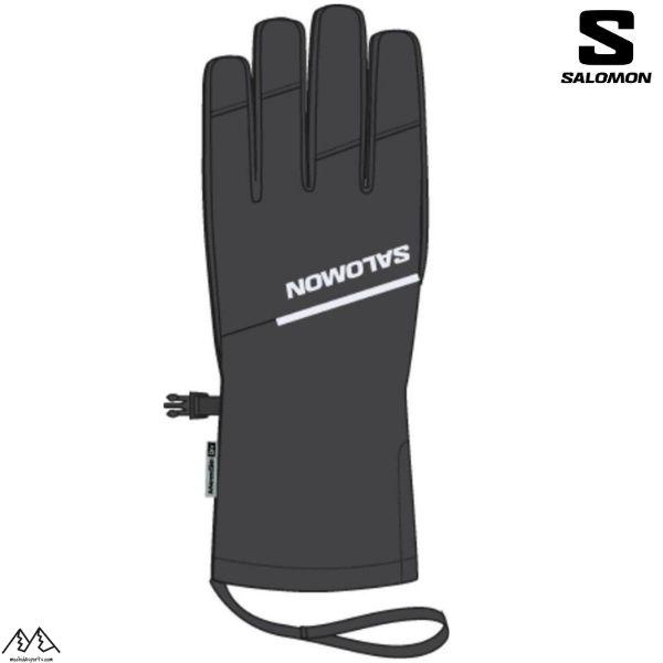 （新品未使用）SALOMONスキーグローブ PROPELLER ONE U SALOMON（サロモン） スキーグローブ ブラック SALOMON PROPELLER ONE