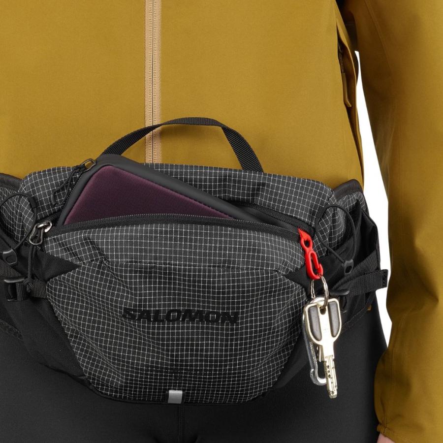 SALOMON（サロモン） ボディバッグ ウエストバッグ ウエストポーチ 4L