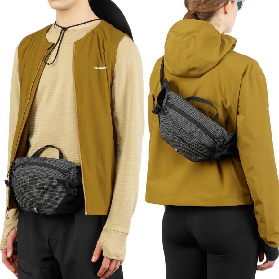 SALOMON（サロモン） ボディバッグ ウエストバッグ ウエストポーチ 4L