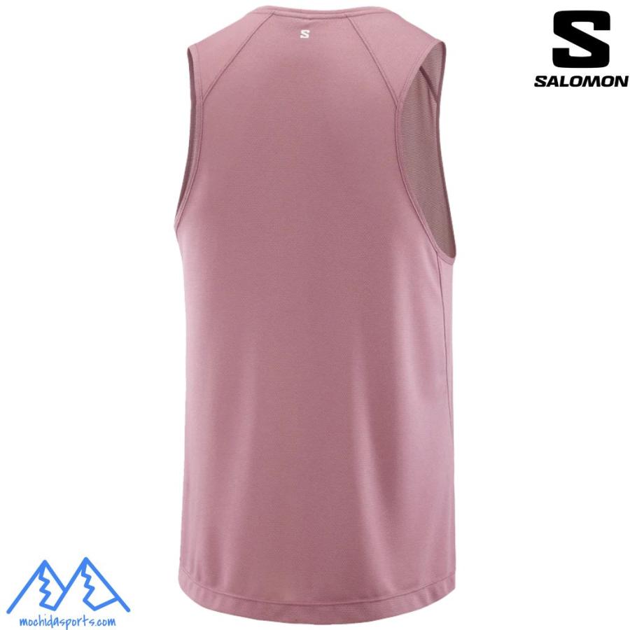 SALOMON（サロモン） ランニングタンクトップ ノースリーブ ダスキー