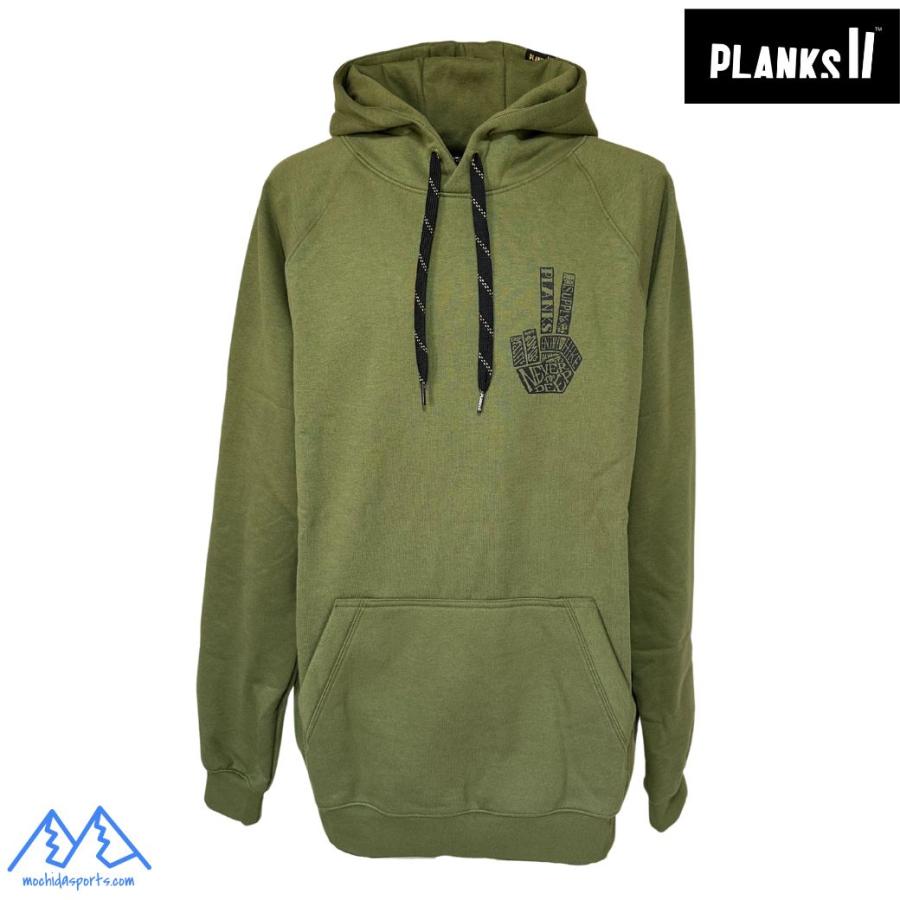 プランクス ハンドオブシュレッド フーディー スウェットパーカー カーキ PLANKS HAND OF SHRED HOODY ARMY GREEN ML-HAND101 |  | 01