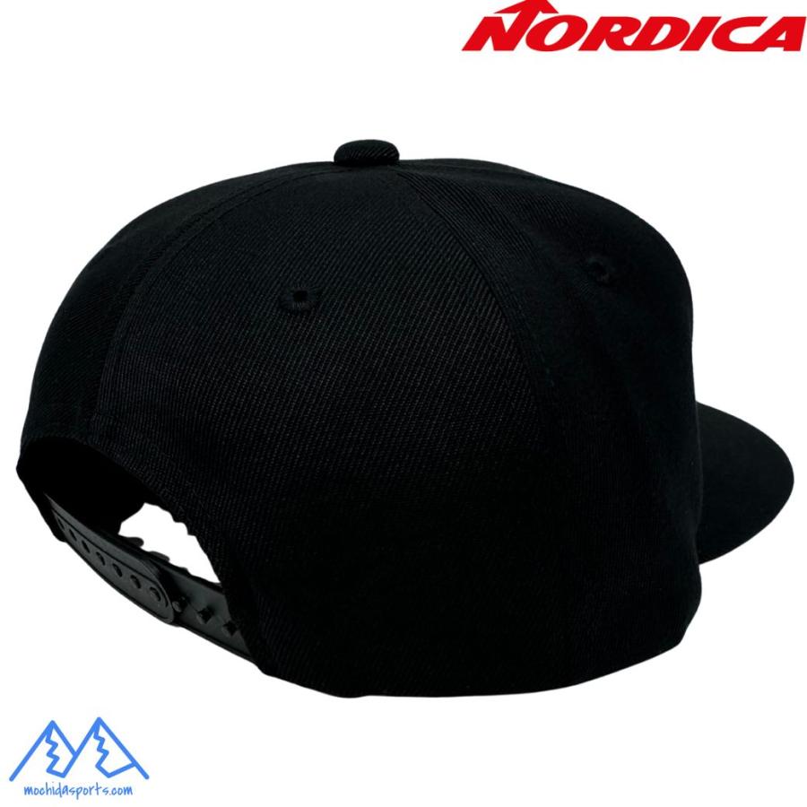 ノルディカ フラットバイザー キャップ 帽子 ブラック NORDICA CAP NORCAP1 | NORDICA | 02