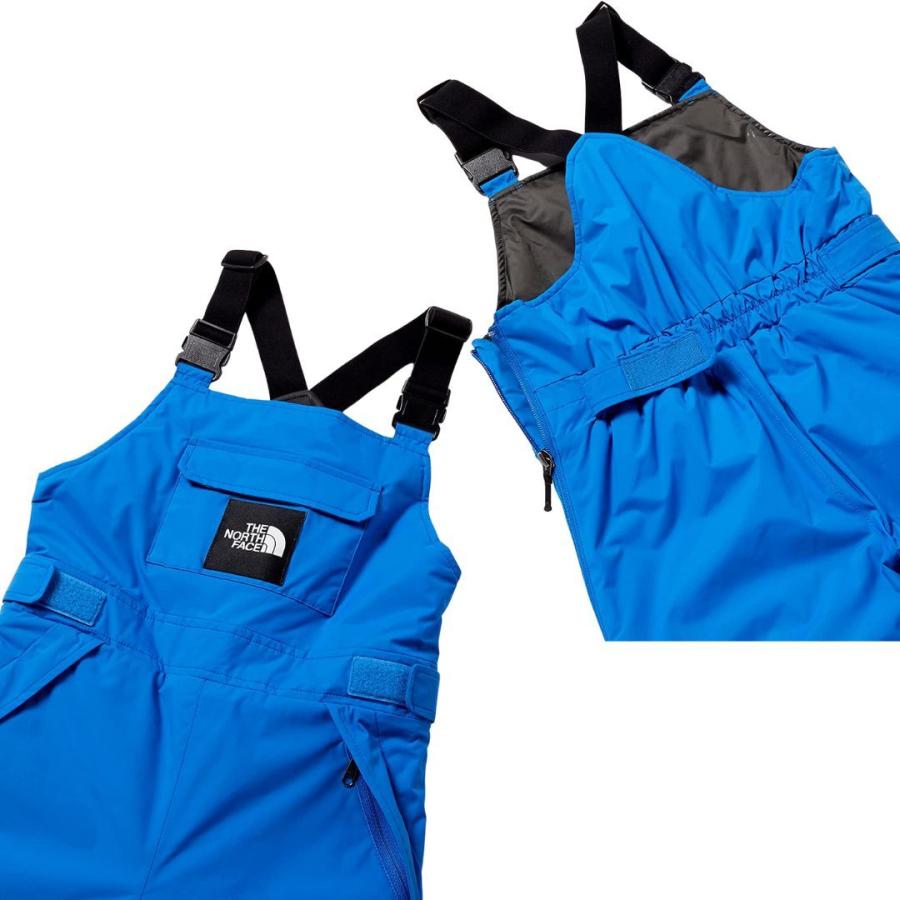 ノースフェイス ジュニア スノービブパンツ スキーウエア 防水 保温 ヒーロー ブルー THE NORTH FACE Sninsulation Bib NSJ62146 HB | THE NORTH FACE | 01