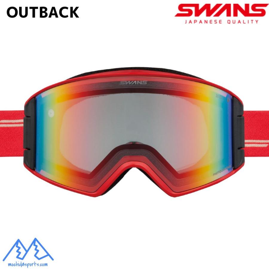 新品SWANS OUTBACK 調光ULTRA 換気するゴーグルメガネ可レッド 新品SWANS OUTBACK 調光ULTRA 換気するゴーグルメガネ可レッド SWANS