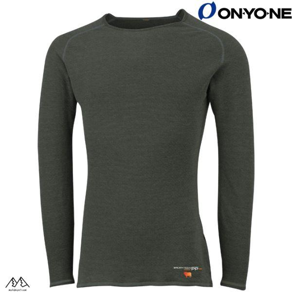 ONYONE オンヨネ アンダーシャツ メンズ ロングスリーブ ブラック  ODJ99504-009 | オンヨネ