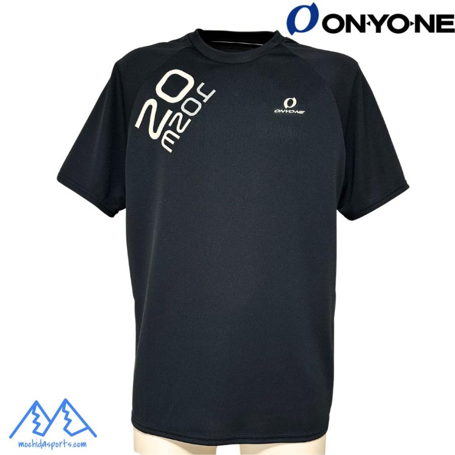 オンヨネ 限定 プリント Ｔシャツ 半袖 ハイグレーター ブラック ONYONE HYGLATER T-SHIRT OKJ95700E 009 | オンヨネ
